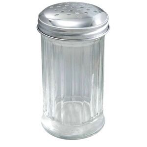 Winco 2-Piece Sugar Pourer with Perforated Top, 12-Ounce